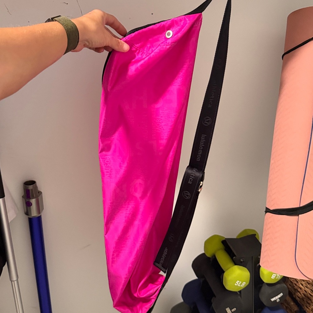 Lululemon Athletica Pink Sling Bag